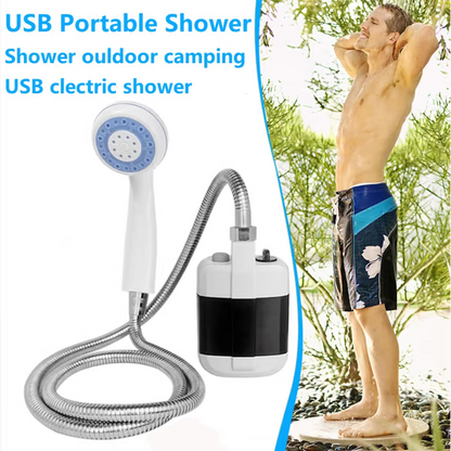 🔥Artículos esenciales para acampar - Hasta agotar existencias💦Ducha portátil para acampar con bomba de agua🚀
