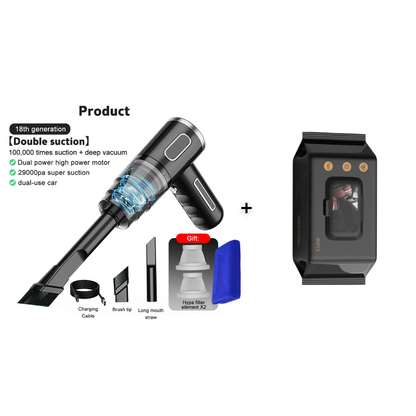 ⏰ ¡Oferta Limitada 50% OFF! 🚗✨ Aspiradora Inalámbrica para Coche – Limpieza Rápida, Potente y Sin Esfuerzo