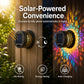 Lámpara Solar de Pared con Proyector de Mandala para Jardín y Patio