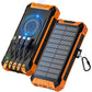 Power Bank Solar Inalámbrico Portátil