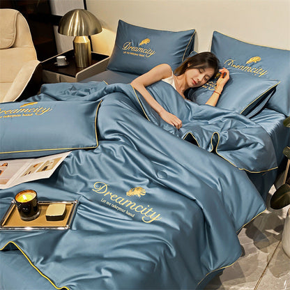 🛏️Colcha de verano Simple Ice Silk❄️