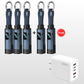 🔌⚡Cable de Llavero 4 en 1 – Carga Rápida y Siempre Contigo