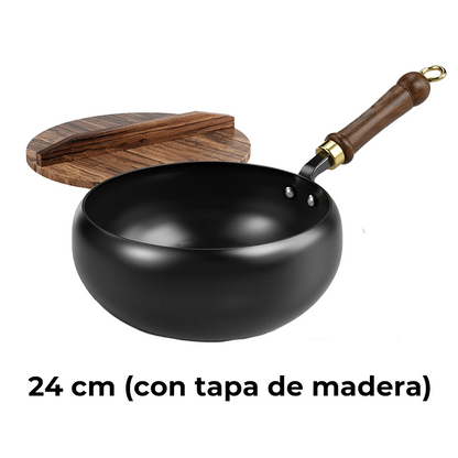 🔥Envío gratuito🔥Cacerola Artesana de Hierro Fundido sin Esmaltar