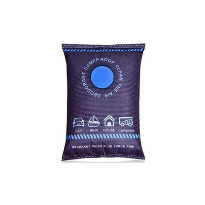 ❄️Desecante de bolsa de deshumidificación | Absorbedor de humedad reutilizable con indicador de cambio de color
