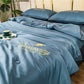 ⏳Especial por tiempo limitado⌛Juego de cama de cuatro piezas de seda helada de verano🛏️