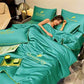 ⏳Especial por tiempo limitado⌛Juego de cama de cuatro piezas de seda helada de verano🛏️