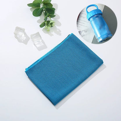 ⏰ ¡ÚLTIMO DÍA! Compra 1, Lleva 1 GRATIS ❄💦 Toalla refrescante anti sudor frío, ¡úsala donde y cuando quieras! Reutilizable, suave, absorbente, portátil — En stock en Reino Unido 🇬🇧