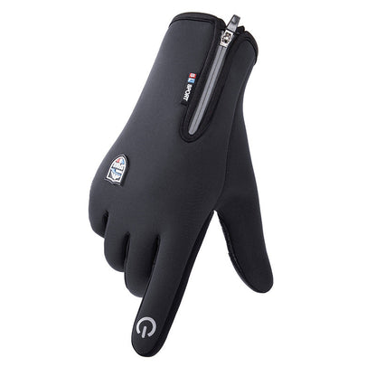 Guantes de Ciclismo Térmicos Impermeables y a Prueba de Viento con Forro Polar