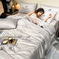 ⏳Especial por tiempo limitado⌛Juego de cama de cuatro piezas de seda helada de verano🛏️