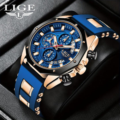 ⏳🔥¡50 % DE DESCUENTO POR TIEMPO LIMITADO! ⏰ ⌚ 💪 Reloj de Cuarzo Deportivo Impermeable para Hombre – Función cronógrafo, duradero y resistente al agua – Perfecto para deportes, viajes y uso diario 🏃‍♂️