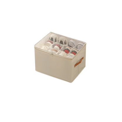 💥Organizador de zapatos de tela, caja de almacenamient