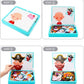 Puzzles magnéticos para vestir caras Juego de viaje Juguete educativo doble cara para preescolares