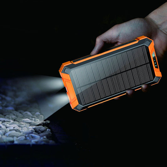 Power Bank Solar Inalámbrico Portátil