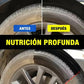 Pasta renovadora para neumáticos y molduras de coche – negro intenso, protección UV y fácil aplicación
