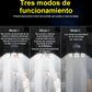 Lámpara solar de pared de tres cabezas