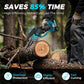🔥Promoción por Tiempo Limitado 55% DESCUENTO🔥Mini Motosierra Inalámbrica de 6 Pulgadas con 2 Baterías
