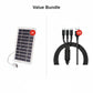 Panel solar flexible de 2W y 5V