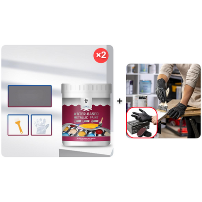 🔥¡Oferta imperdible! 50% de descuento🔥 Pintura metálica convertidora para eliminar óxido