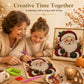 🎨💎Kit de manualidades de Navidad para crear un cuadro de diamantes con perlas