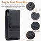 ⚡ Gran descuento | Funda para móvil con cinturón 📱 Funda de cuero multipocket con portatarjetas