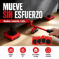 🛠️ 50% dto. Kit elevador y transportador de muebles pesados – incluye 1 elevador + 4 ruedas giratorias 360° con protección. ¡Mueve sofás, camas y armarios sin esfuerzo y sin ayuda! ✨💪