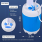 🔥Artículos esenciales para acampar - Hasta agotar existencias💦Ducha portátil para acampar con bomba de agua🚀