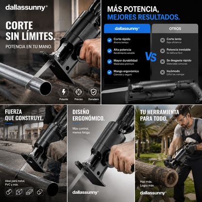 Adaptador para taladro eléctrico y sierra