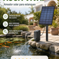Aireador solar para estanques con bomba de aire