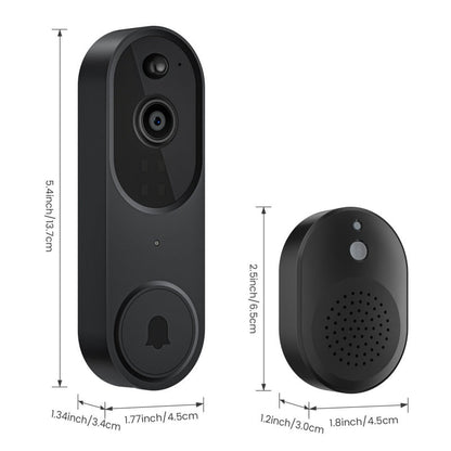 Timbre con Video HD Inalámbrico Inteligente y Campana para el Hogar