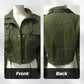 Chaqueta con Cuello Alto, Botones a Presión, Cordón Ajustable y Bolsillos