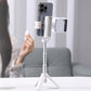 Selfie Stick 3 en 1 con Tripié, Luz LED y Control Remoto Bluetooth