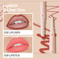 Lápiz labial y delineador de labios de doble cabeza de larga duración CARACTERÍSTICAS