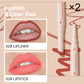 Lápiz labial y delineador de labios de doble cabeza de larga duración CARACTERÍSTICAS