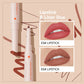 Lápiz labial y delineador de labios de doble cabeza de larga duración CARACTERÍSTICAS