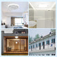 Plafones solares LED para interior y exterior