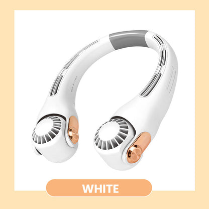 ❄️ Ventilador Aire Acondicionado para el Cuello – refrigeración personal ultrasilenciosa para el verano