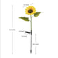💐 ¡50% DE DESCUENTO! Luces solares de girasol – Decoración luminosa para el jardín 🌻🌙 【Oferta limitada】
