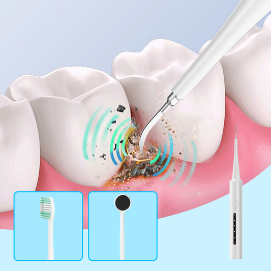 LimpiaDientes Ultrasónico 2 en 1 & Cepillo de Dientes Eléctrico