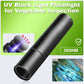 Linterna de luz ultravioleta negra para inspección de vegetale 🔦🌿