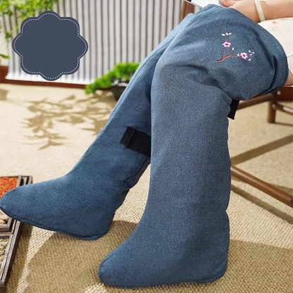 Botas eléctricas para moxibustión en los pies
