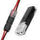 ⏰ ¡Solo ahora con un 50 % de descuento!🏆⚡ Conector push-in de dos hilos con cierre de seguridad