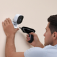 Cámara para ventanas de 3 MP y 2K, cámaras WiFi para interiores de 2,4 GHz y 5 GHz, visión nocturna ChromaMax Al Color, detección de personas y movimiento, instalación fácil y rápida.