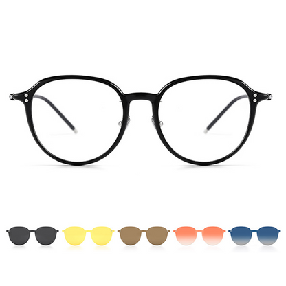 Gafas Magnéticas Ultra Ligeras 5 en 1