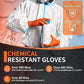 🧤 Guantes desechables de nitrilo (30 unidades): sin látex, resistentes a productos químicos, para limpieza, uso médico y bricolaje 🔬📦