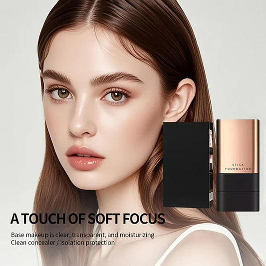 🎨 ¡OFERTA POR TIEMPO LIMITADO 50% DE DESCUENTO! 🖌️ Base de Maquillaje 2 en 1 con Pincel Integrado – Aplicación Perfecta, Acabado Airbrush y Duración Todo el Día 💄