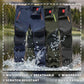 👖Pantalones impermeables Softshell para hombre con forro polar, rodillas reforzadas, para aventuras al aire libre.