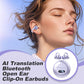 AI Translation Auriculares Bluetooth abiertos con clip