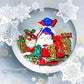 🎅🎁La mejor bolsa de regalo navideña con cordón del mundo💝Adecuada para todos los regalos💝