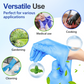 100 guantes desechables de nitrilo aptos para uso alimentario