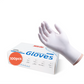 100 guantes desechables de nitrilo aptos para uso alimentario